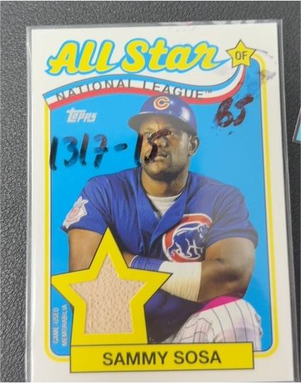 2024 Topps Series 2 #89ASR-SS Sammy Sosa — front