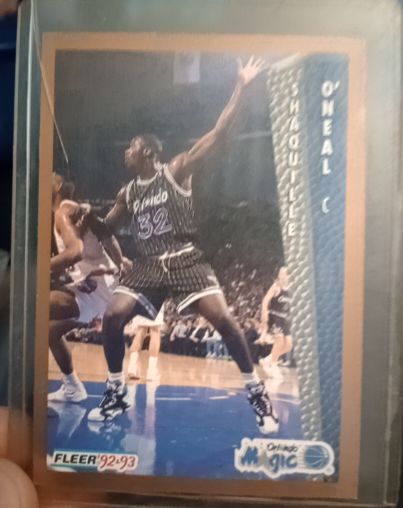 1992-93 Fleer #37 Shaquille O'Neal — front