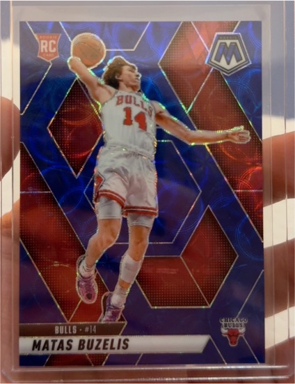 2024-25 Panini Mosaic #223 Matas Buzelis — front