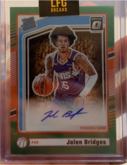 2024-25 Donruss Optic #284 Jalen Bridges — front