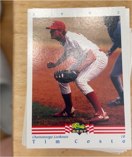1992 Classic Best Tim Costo — front