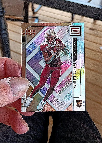 2021 Panini Chronicles Status Draft Picks #169 Rashod Bateman — front