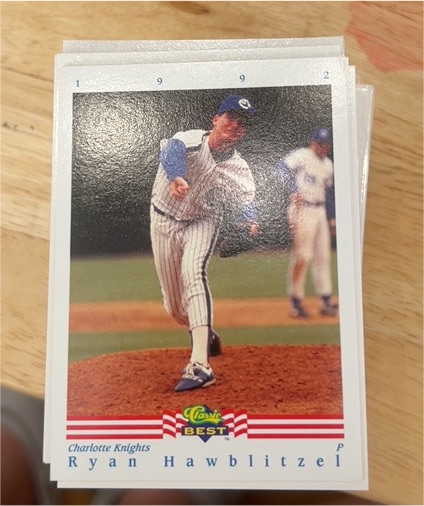 1992 Classic Best Minor League #61 Ryan Hawblitzel Rookie Card — front