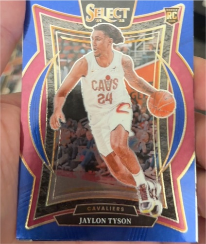 2024-25 Panini Select #77 Jaylon Tyson — front