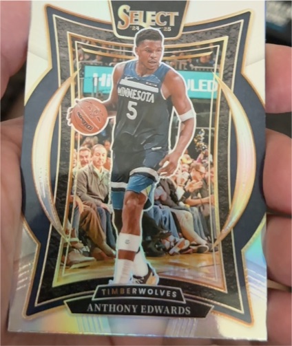 2024-25 Panini Select #23 Anthony Edwards — front