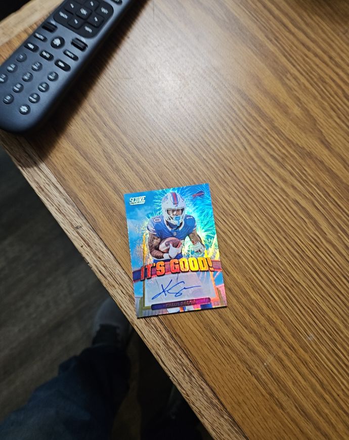 2025 Panini Score Football It's Good! Khalil Shakir — front