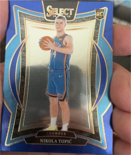 2024-25 Panini Select #89 Nikola Topic — front