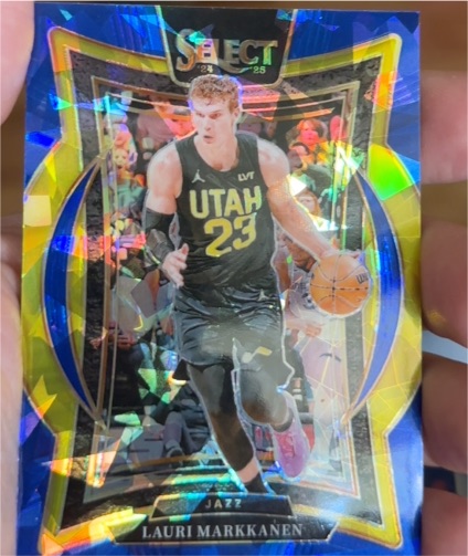 2024-25 Panini Select #62 Lauri Markkanen — front