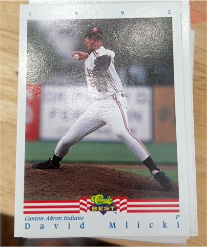 1992 Classic Best #2 David Mlicki — front
