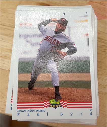 1992 Classic Best #2 Paul Byrd — front