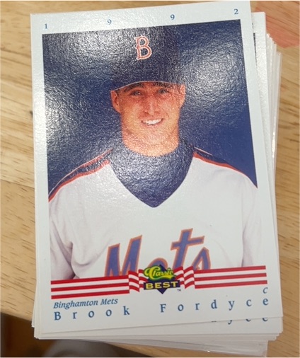 1992 Classic Best Baseball #25 Brook Fordyce — front