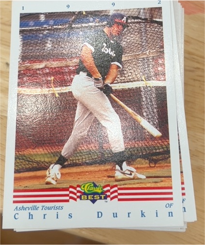1992 Classic Best Chris Durkin — front