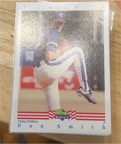 1992 Classic Best Baseball #291 Dan Smith — front
