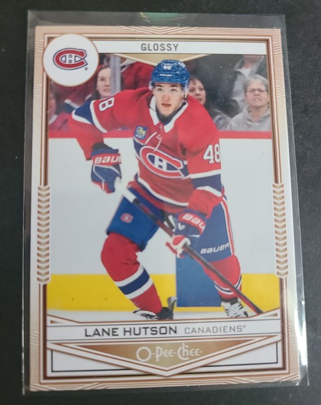 2024-25 Upper Deck Series 2 O-Pee-Chee Glossy #OPC-50 Lane Hutson — front