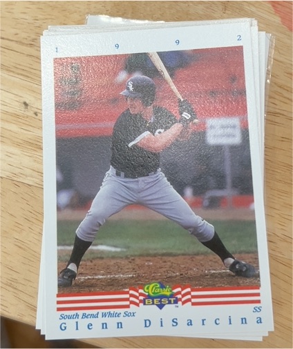 1992 Classic Best #2 Glenn DiSarcina — front