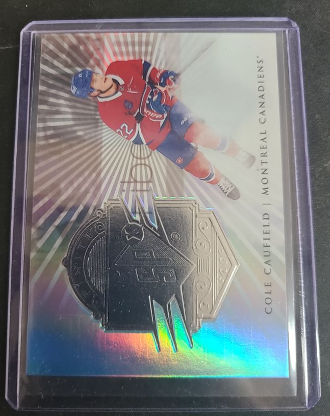 2024-25 SPx #F-5 Cole Caufield Finite — front