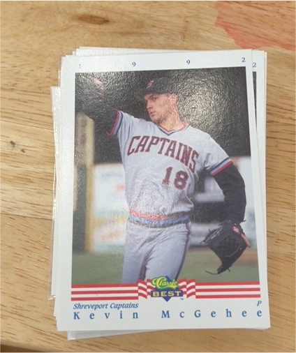 1992 Classic Best #18 Kevin McGehee — front