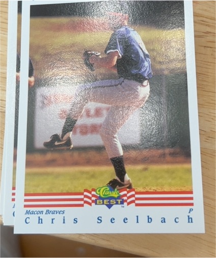 1992 Classic Best # Chris Seelbach — front