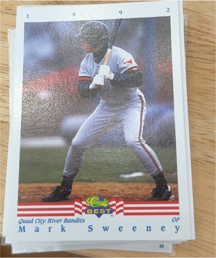 1992 Classic Best #2 Mark Sweeney — front