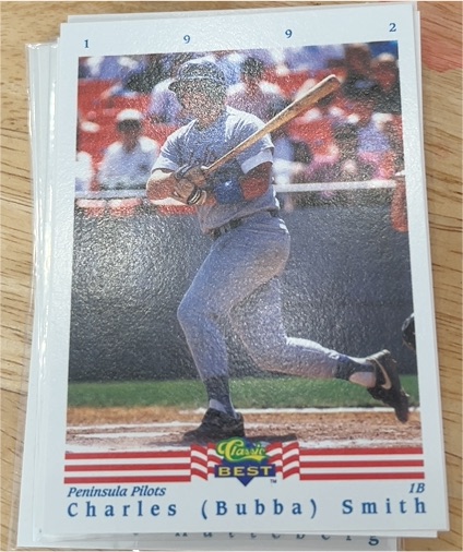 1992 Classic Best #216 Charles (Bubba) Smith — front
