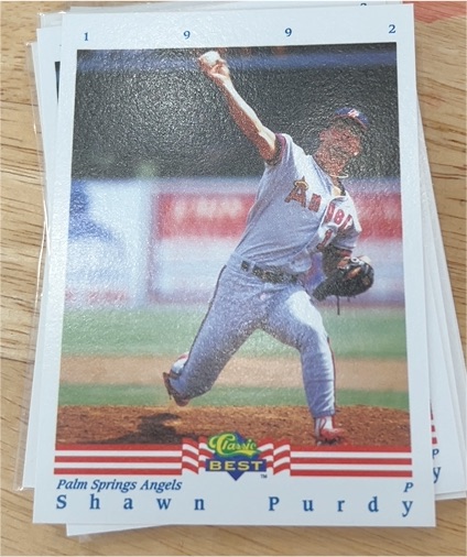 1992 Classic Best #2 Shawn Purdy — front
