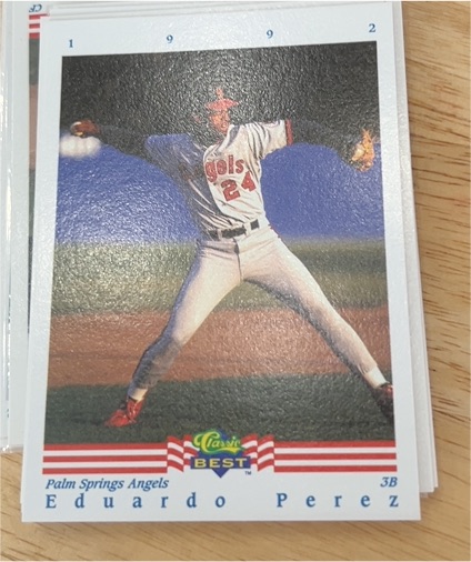 1992 Classic Best Minor League #54 Eduardo Perez — front
