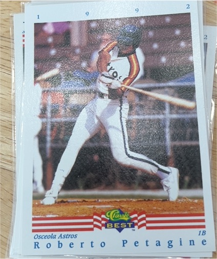 1992 Classic Best #205 Roberto Petagine — front
