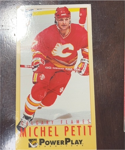 1993 Fleer PowerPlay Michel Petit — front