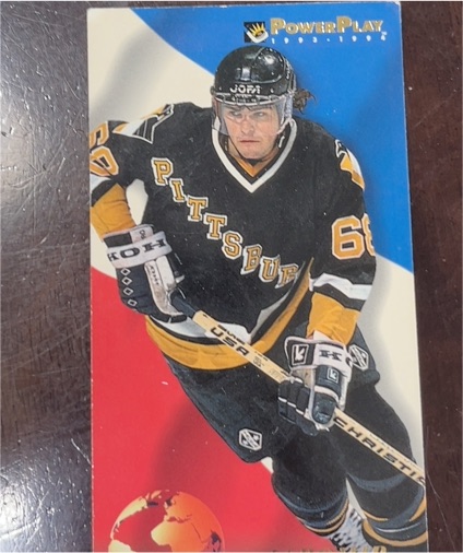 1993-94 Fleer Power Play #3 Jaromir Jagr — front