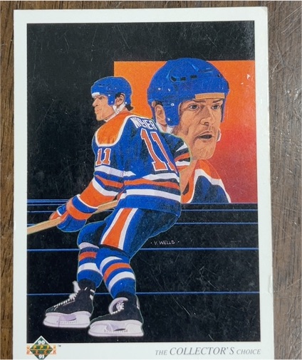 1990-91 Upper Deck #321 Mark Messier — front