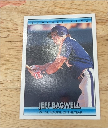 1992 Donruss #695 Jeff Bagwell — front