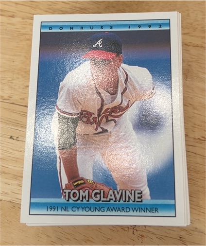 1992 Donruss #BC4 Tom Glavine — front