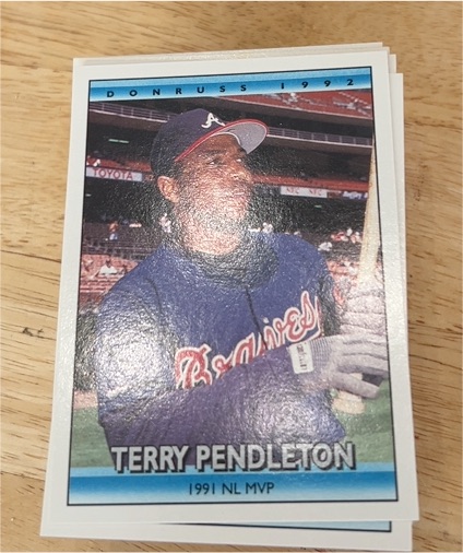 1992 Donruss #BC2 Terry Pendleton — front