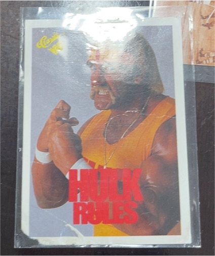 1990 Classic WWF #57 Hulk Hogan — front