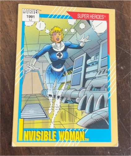 1991 Impel Marvel Universe Series 2 #41 Invisible Woman — front