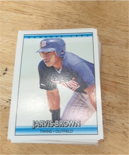 1992 Donruss #770 Jarvis Brown — front
