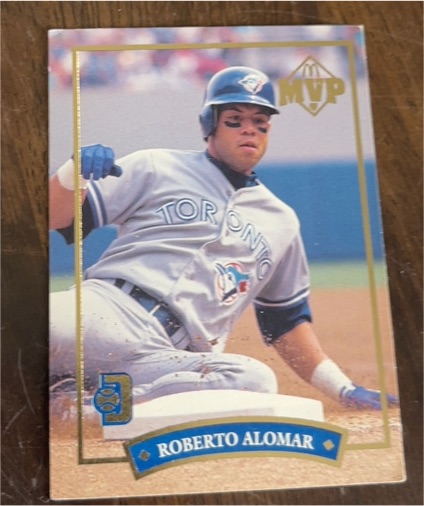 1992 Donruss McDonald's MVP #1 Roberto Alomar — front