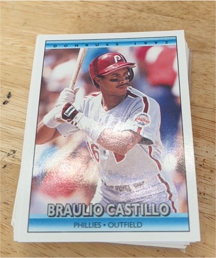 1992 Donruss #753 Braulio Castillo — front
