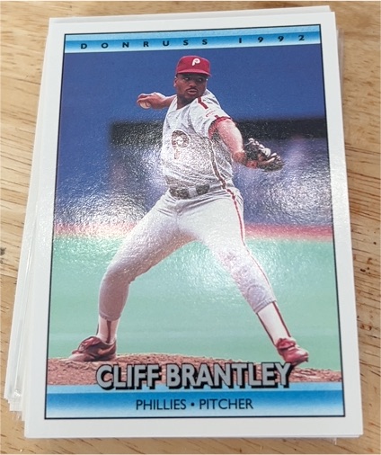 1992 Donruss #??? Cliff Brantley — front