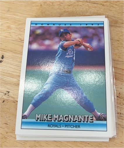 1992 Donruss #706 Mike Magnante — front