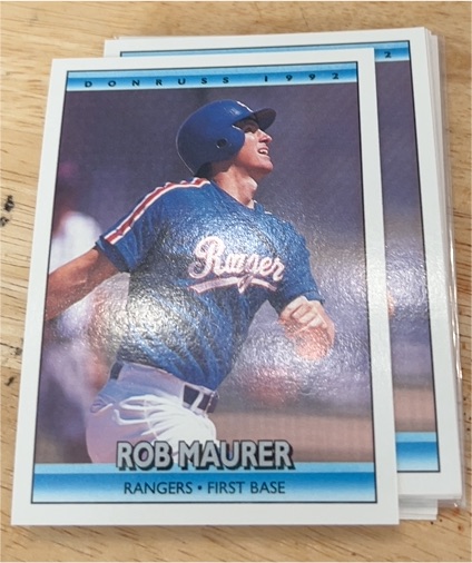 1992 Donruss #703 Rob Maurer — front