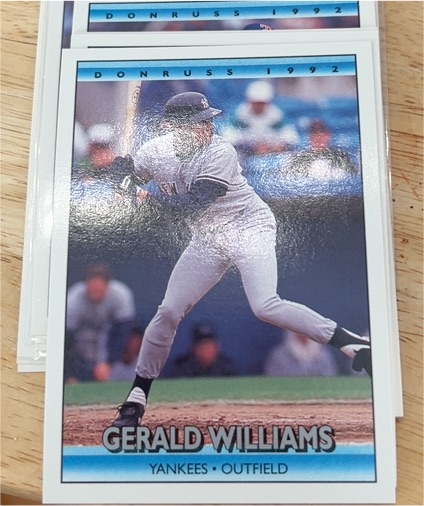 1992 Donruss #311 Gerald Williams — front
