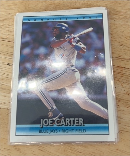 1992 Donruss #693 Joe Carter — front
