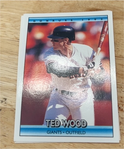 1992 Donruss #661 Ted Wood — front