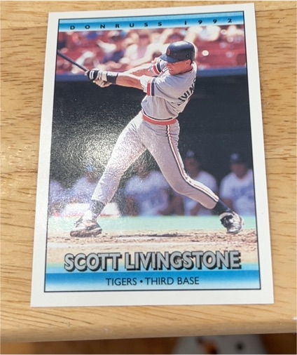 1992 Donruss #720 Scott Livingstone — front