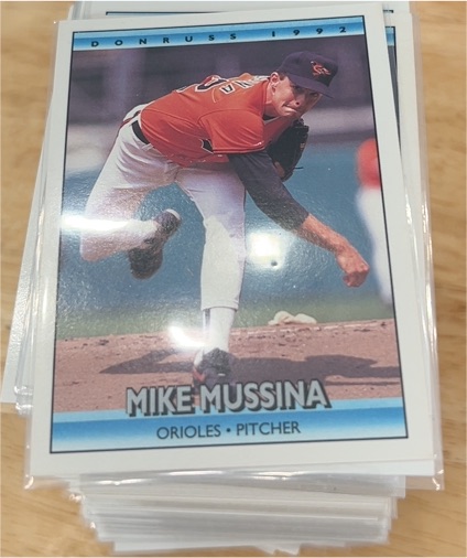 1992 Donruss #632 Mike Mussina — front
