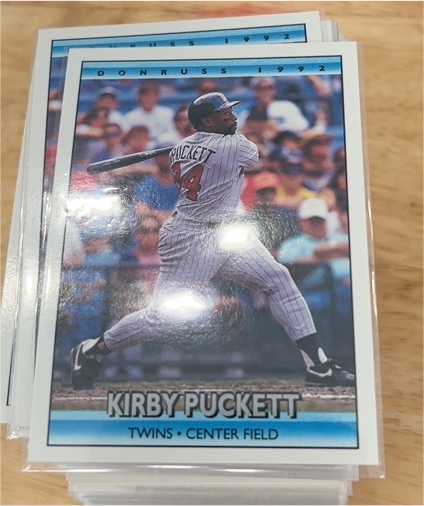 1992 Donruss #617 Kirby Puckett — front