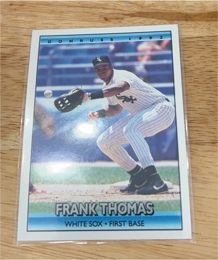 1992 Donruss #592 Frank Thomas — front