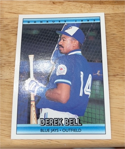 1992 Donruss #581 Derek Bell — front