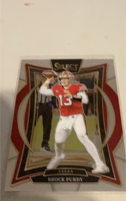 2024 Panini Select #37 Brock Purdy — front